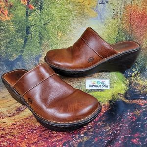 Born Slip-On Clogs W5634 Women's 8